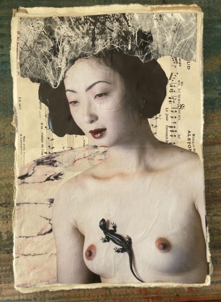 Carnet Carnet, inspiration, collage, dessin, poésie, lâcher prise, techniques mixtes