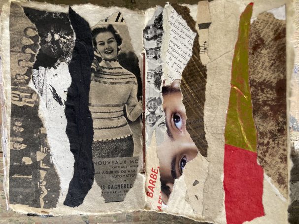 Carnet Carnet, inspiration, collage, dessin, poésie, lâcher prise, techniques mixtes